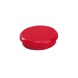 Dahle Aimants 24 mm - Rouge (Lot de 10)