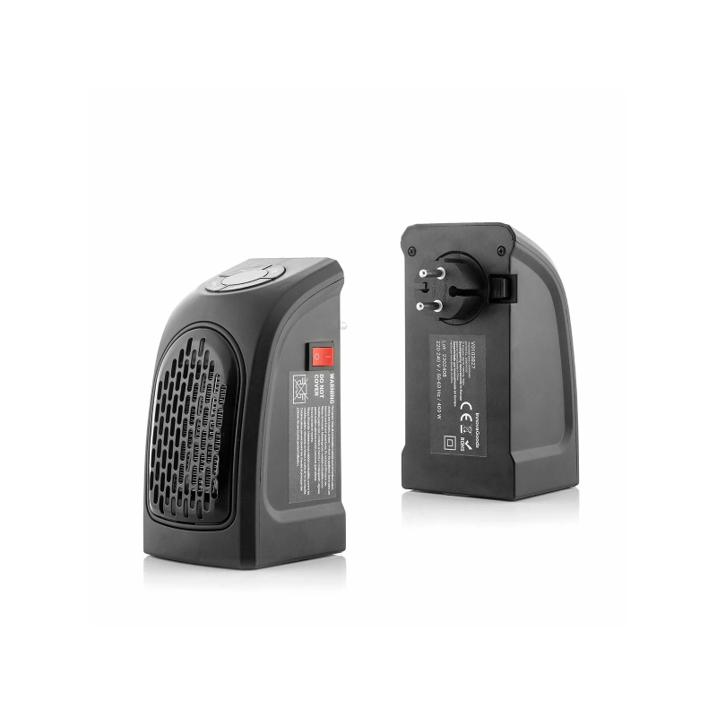 Chauffage d'appoint portable Heatpod Mini d'Innovagoods - Puissance : 400 W - 2 vitesses - Affichage LED - Température réglable
