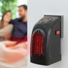 Chauffage d'appoint portable Heatpod Mini d'Innovagoods - Puissance : 400 W - 2 vitesses - Affichage LED - Température réglable
