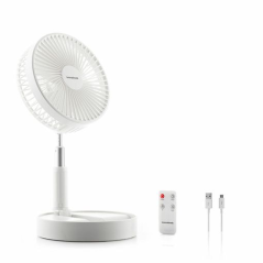 ventilateur blanc sur pied télécommande
