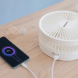 Ventilateur pliable 3-en-1 Innovagoods Fandle blanc 7200 mAh Ventilateur pliable 3-en-1 Innovagoods Fandle blanc 7200 mAh