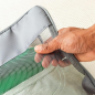 Innovagoods Compakube Lot de 4 sacs de rangement compressibles pour valises - Respirants - Double fermeture éclair - Différentes