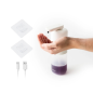 Distributeur automatique de savon liquide Innovagoods Bitesap - Batterie 1200 mAh - Réservoir 350 ml - Indice de protection IPX5