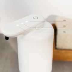 Distributeur automatique de savon liquide Innovagoods Bitesap - Batterie 1200 mAh - Réservoir 350 ml - Indice de protection IPX5