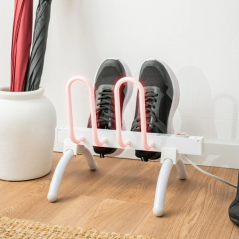 Séchoir à chaussures électrique Innovagoods Droe - 40 W - Capacité : 2 paires - Câble de 140 cm - Étanchéité IPX2 - Dimensions :