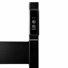 Sèche-serviettes électrique Innovagoods Towarck 5 barres - Puissance 140 W - Indice de protection IP44 - Câble de 140 cm - Acces