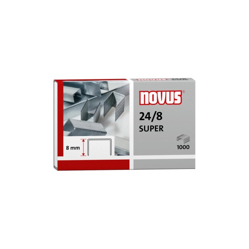 Novus 1000 agrafes galvanisées 24/8