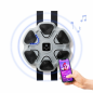 Machine de boxe musicale Beatfist d'Innovagoods avec 6 panneaux - Bluetooth - Affichage numérique - Lumières LED - Gants inclus