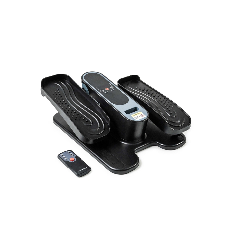 Vélo elliptique électrique Innovagoods Velora 4000 Mini - Télécommande - 5 vitesses - 3 programmes automatiques - Pédalage bidir