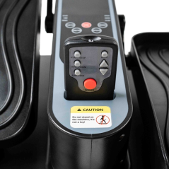 Vélo elliptique électrique Innovagoods Velora 4000 Mini - Télécommande - 5 vitesses - 3 programmes automatiques - Pédalage bidir