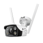 TP-Link Vigi C340-W Camara de Seguridad Exterior - Lente de 4mm - IP66 - Deteccion Inteligente - WiFi - Resolucion de 4Mpx - Vis