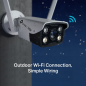 TP-Link Vigi C340-W Camara de Seguridad Exterior - Lente de 4mm - IP66 - Deteccion Inteligente - WiFi - Resolucion de 4Mpx - Vis