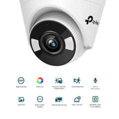 TP-Link Vigi C430 Camara de Seguridad - Lente de 4mm - Deteccion Inteligente - Resolucion de 3Mpx - Audio Bidireccional - Vision