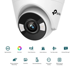 TP-Link Vigi C440-W Camara de Seguridad para Exterior - Lente de 4mm - Deteccion Inteligente - WiFi - Resolucion de 4Mpx - Audio