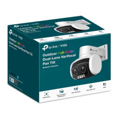 TP-Link Vigi C540V Camara de Seguridad - IP66 - Deteccion Inteligente - Ethernet - Resolucion de 4Mpx - Audio Bidireccional - Co