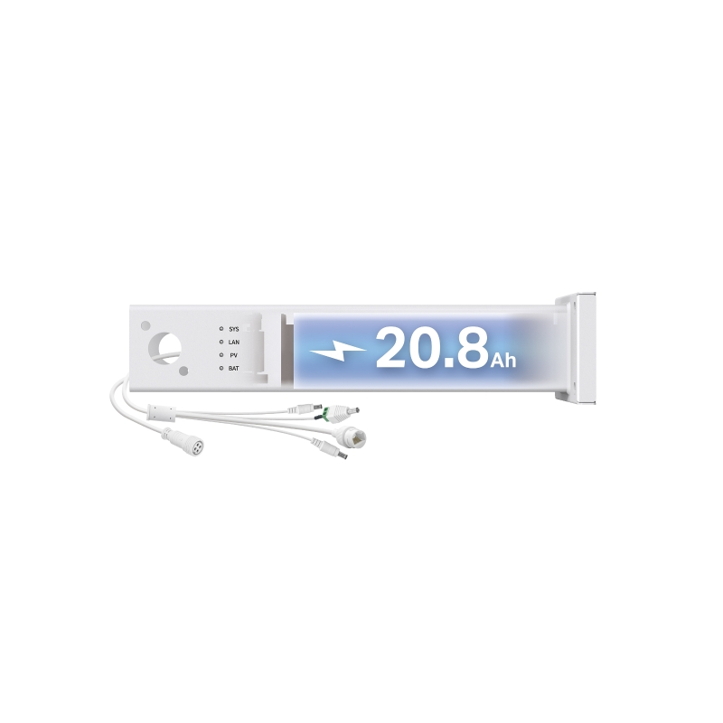 TP-Link Vigi PS20 Controlador Regulador para Panel Solar - Voltaje 10.8V - Bateria de Litio 20.8Ah - Controlador MPPT - Calentam