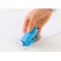 Novus Mini Agrafeuse compacte - Jusqu'à 12 feuilles - bleue