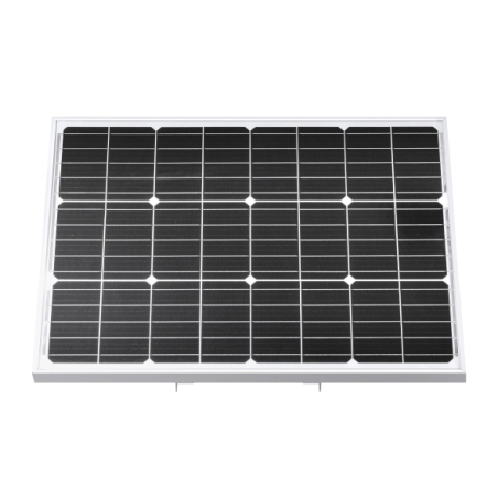TP-Link Vigi Panel Solar - 60W - Voltaje 18V - IP67 - Angulos Ajustables - 690x516x30mm - Color Negro