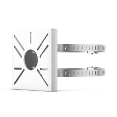 TP-Link Vigi VMB-350 Soporte de Camaras para Postes - Acero Inoxidable - Incluye Accesorios - Diametro de Montaje de 7 a 13cm -