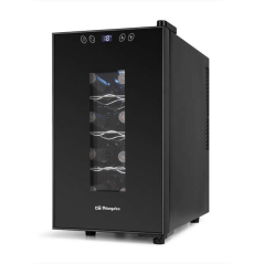Cave à Vin Compacte Orbegozo VT 830 - Préservez et dégustez le vin à la maison - Capacité 8 bouteilles - Contrôle électronique d