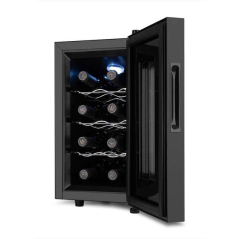 Cave à Vin Compacte Orbegozo VT 830 - Préservez et dégustez le vin à la maison - Capacité 8 bouteilles - Contrôle électronique d