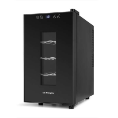 Cave à Vin Compacte Orbegozo VT 830 - Préservez et dégustez le vin à la maison - Capacité 8 bouteilles - Contrôle électronique d
