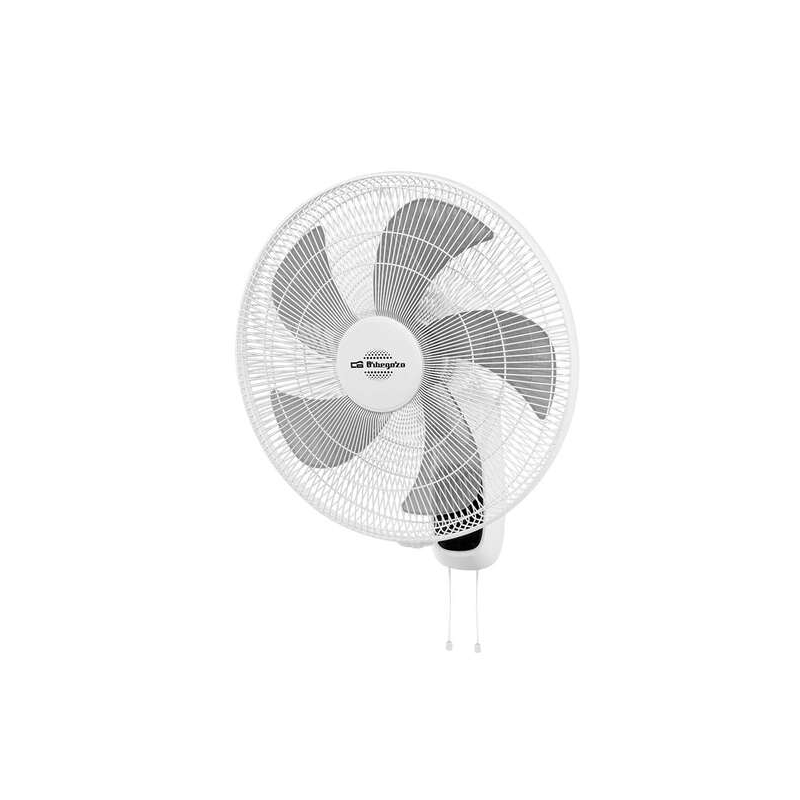 Ventilateur mural Orbegozo WF 0146 60W blanc 45cm 3 vitesses Ventilateur mural Orbegozo WF 0146 60W blanc 45cm 3 vitesses