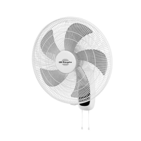 ventilateur mural blanc cinq pales