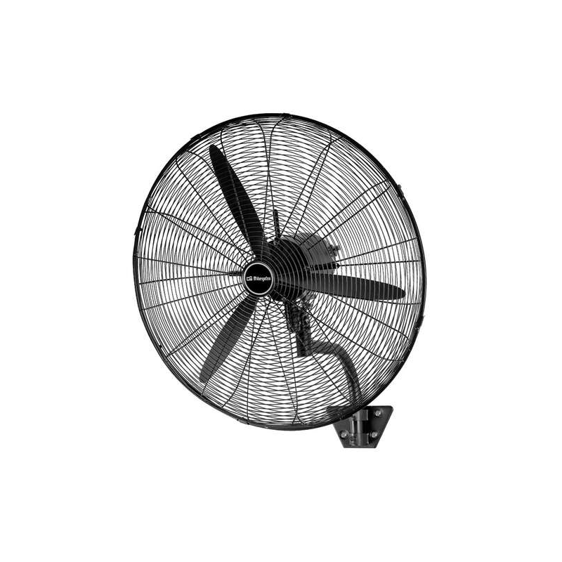 Ventilateur mural industriel Orbegozo WF 0168 noir 150W 3 vitesses