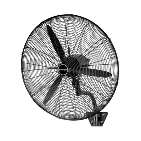 ventilateur mural industriel noir