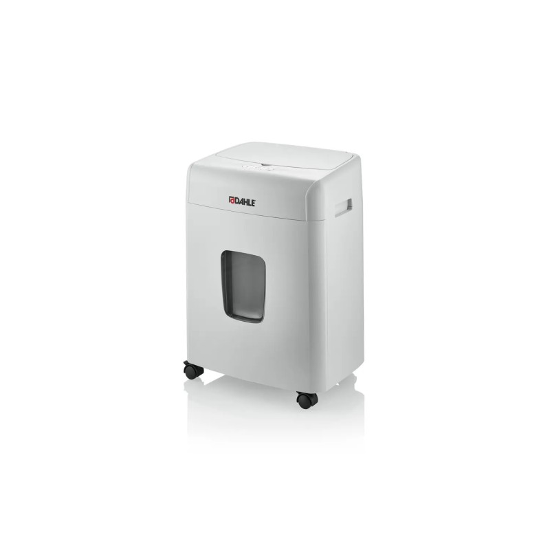 Dahle ShredMATIC 90 Destructeur de papier automatique 23L avec roues - Détruit jusqu'à 90 feuilles par charge - Coupe en