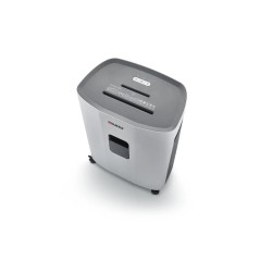 Dahle PaperSAFE 420 25L Destructeur de papier manuel avec roues - Détruit jusqu'à 10 feuilles - Microcut Particle Cut