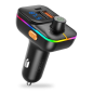 Transmetteur FM XO Bluetooth 5.0 - 2x USB-A, 1x USB-C 25W PD - Affichage Led - Fonction Mains Libres