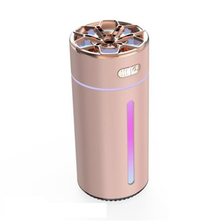 Désodorisant XO Small Space - Lumière RGB - Batterie 800mAh - Chargeur Type C - Capacité 300Ml - Couleur Rose