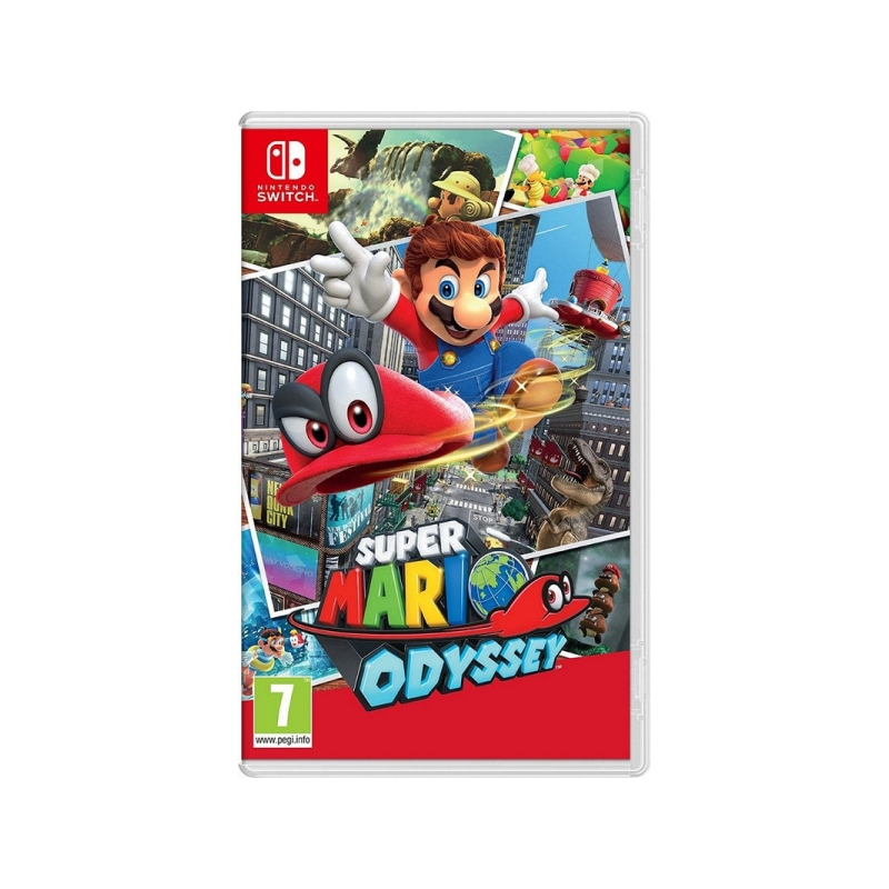 Super Mario Odyssey, jeu vidéo pour console Nintendo Switch - Aventure/Plateforme - PEGI 7
