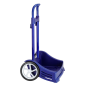 Valise à roulettes Safta Evolution - Fixation universelle - Roues anti-vibrations de 14 cm - Aluminium/PP - 40 x 85 x 28 cm