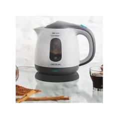 Bouilloire électrique Cecotec ThermoSense 120 1 L - Puissance 1100 W - Sans BPA - Base pivotante à 360° - Filtre anticalcaire