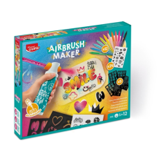 Kit de dessin à l'aérographe Maped pour enfants, facile à utiliser avec les marqueurs Maped Jungle + recharges - À partir de 5
