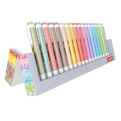 Marqueurs fluorescents Stabilo Swing Cool x18 pointe biseautée