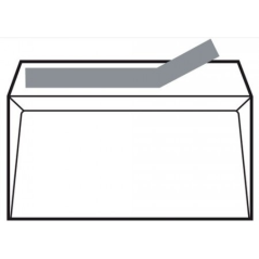 Lot de 250 enveloppes offset 100 g/m² - 229 x 324 mm - Autocollantes avec bande silicone - Blanches