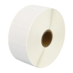 Étiquettes perforées génériques Zebra 50x25 mm - 1000 unités