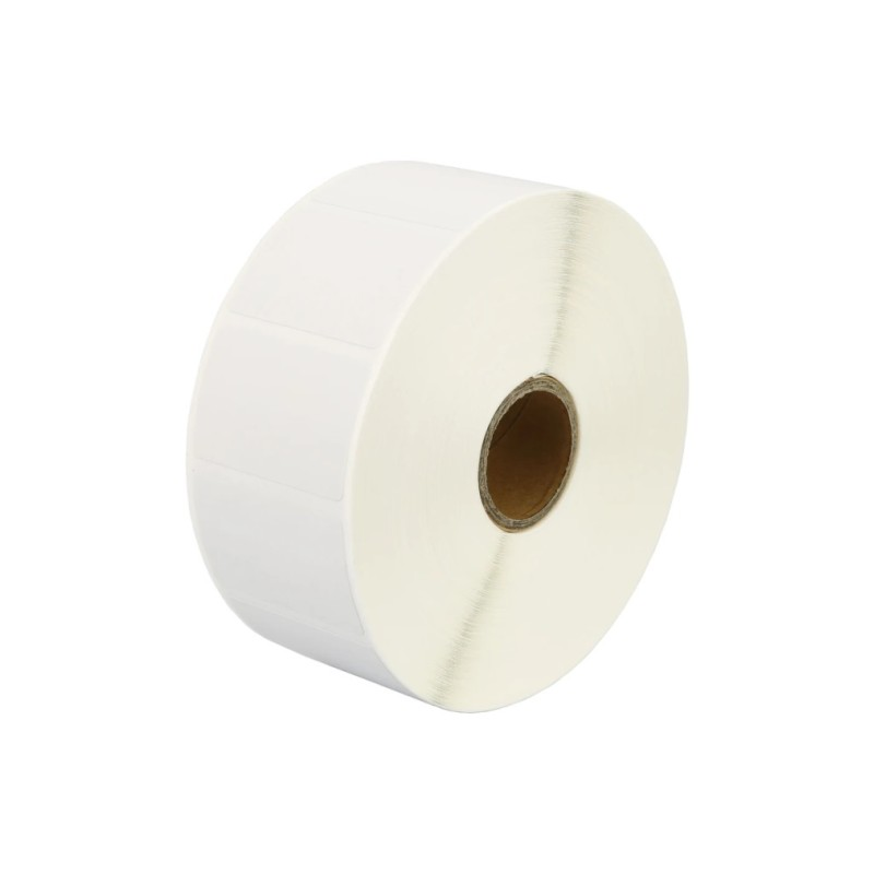 Étiquettes perforées génériques Zebra 50x25 mm - 1000 unités