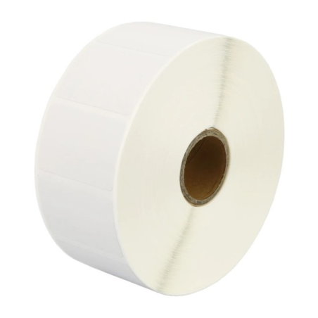 Étiquettes perforées génériques Zebra 50x25 mm - 1000 unités