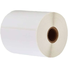 Étiquettes perforées génériques Zebra 100x150 mm - 500 unités
