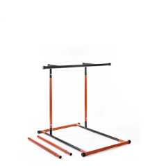 Station de traction et de fitness Innovagoods - Supporte jusqu'à 110 kg - Hauteur réglable - Guide d'exercices inclus - Sac de