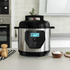 Autocuiseur programmable Cecotec H Deluxe GM avec couvercle à charnière - Capacité 6 L - Revêtement antiadhésif - Balance