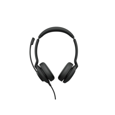 Casque USB Jabra Evolve2 30 MS avec microphone - Réduction du bruit - Bandeau réglable - Commandes supra-auriculaires - Câble
