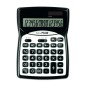 Calculatrice Milan 16 chiffres fonction fiscale noir et blanc