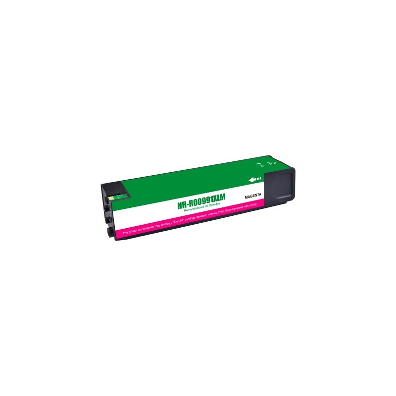 Cartouche encre compatible HP 991X/991A Magenta - Remplace M0J94AE/M0J78AE