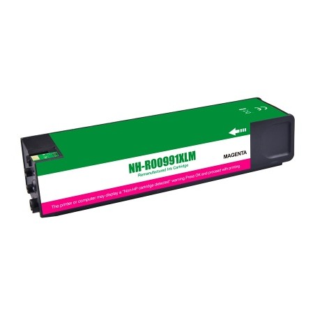 ✅ Cartouche encre compatible HP 991X/991A Magenta - Remplace M0J94AE/M0J78AE couleur magenta en stock